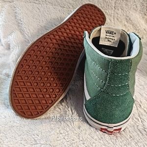 VANS SK8-Hi Green/White M9 W10.5
